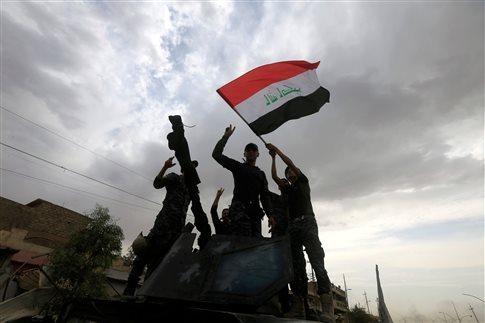Αποτέλεσμα εικόνας για Ο αλ Αμπάντι επισκέφθηκε τη Μοσούλη για να συγχαρεί «τους ηρωικούς μαχητές και τον ιρακινό λαό