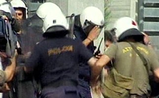 Ένταση στο κέντρο της Αθήνας