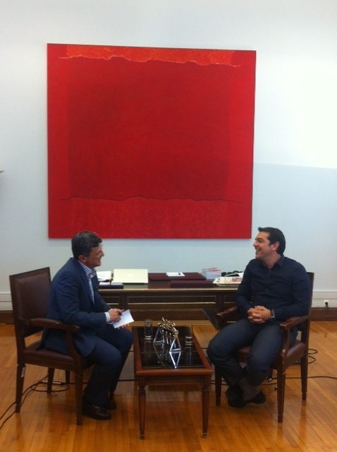 Ο Αλέξης Τσίπρας στην πρώτη του μετεκλογική συνέντευξη στον Γιώργο Αυτιά