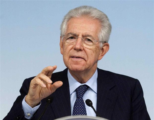 Μάριο Μόντι: Δεν θα είμαι υποψήφιος στις εκλογές