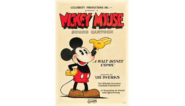 101 χιλιάδες δολάρια πουλήθηκε αφίσα του Μίκι Μάους από το 1928