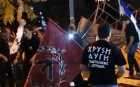 Επεισόδιο μεταξύ αντιεξουσιαστών και οπαδών της Χρυσής Αυγής