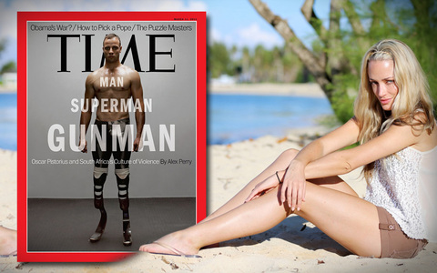 Ο «σούπερμαν-πιστολάς» Πιστόριους στο εξώφυλλο του TIME