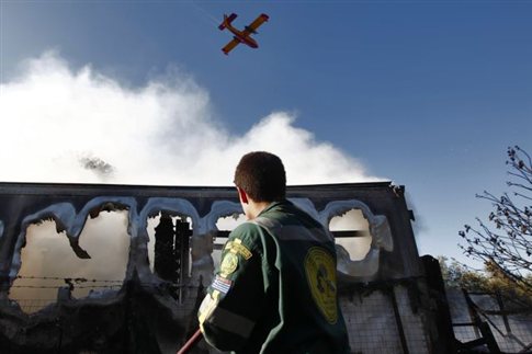 Περιπολίες και απαγόρευση κυκλοφορίας για την πρόληψη των πυρκαγιών
