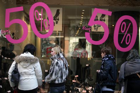 Στο -2,9% ο πληθωρισμός τον Νοέμβριο
