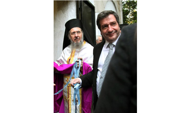 Ο εορτασμός των Θεοφανείων στην Δεξαμενή στο Κολωνάκι