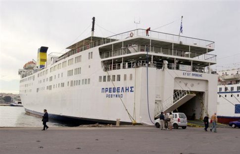 Συνέχεια στην περιπέτεια του «Πρέβελης», δεν μπόρεσε να δέσει στην Κάσο