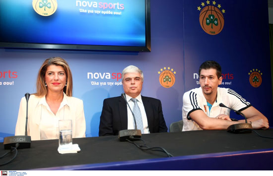 Συνεργασία των καναλιών Novasports με την ΚΑΕ Παναθηναϊκός