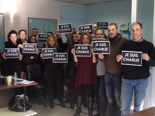 Η ραδιοφωνία της ΝΕΡΙΤ τιμά τη μνήμη των θυμάτων του Charlie Hebdo