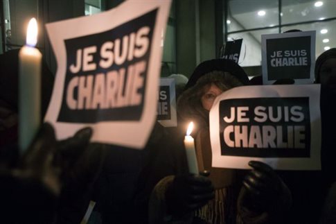 Συγκεντρώσεις για το Charlie Hebdo σε Αθήνα και Θεσσαλονίκη