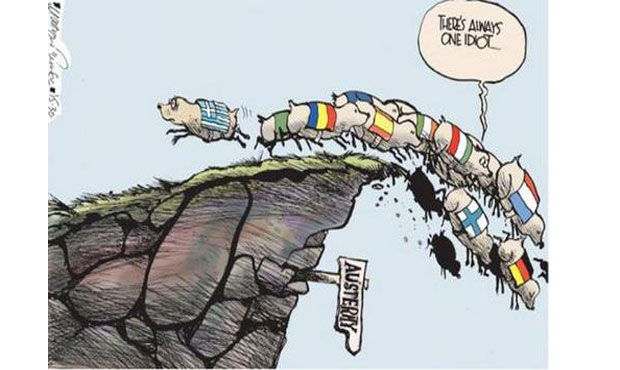 Το καυστικό σκίτσο των Irish Times για την Ελλάδα