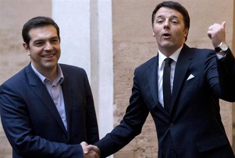 Με τον ιταλό πρωθυπουργό συναντάται ο Αλέξης Τσίπρας