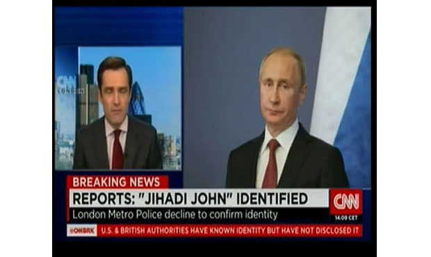 Απίστευτη γκάφα του CNN: Μπέρδεψε τον Πούτιν με τον «Τζιχαντιστή Τζον» (βίντεο)