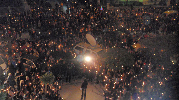 Χιλιάδες Γιαννιώτες έστειλαν μήνυμα ενάντια στον εκφοβισμό και τίμησαν τη μνήμη του Βαγγέλη Γιακουμάκη