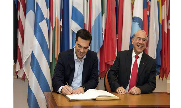 Στον ΟΟΣΑ ο Αλέξης Τσίπρας