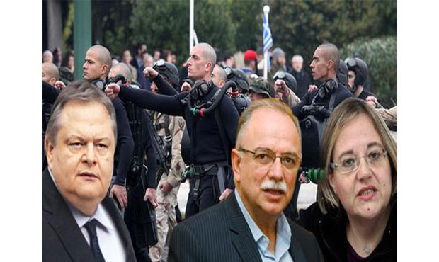 Θύελλα αντιδράσεων για τα συνθήματα των ΟΥΚ στην παρέλαση