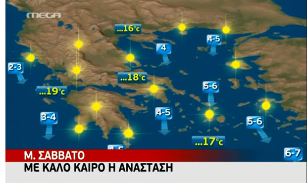 Ο καιρός έως το Πάσχα