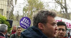 Έδιωξαν τον βουλευτή του "Ποταμιου", Νίκο Ορφανό από τη διαδήλωση στον Κορυδαλλό