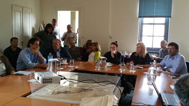 Επίσκεψη Δούρου στον αρχαιολογικό χώρο και το Τεχνολογικό Πολιτιστικό Πάρκο Λαυρίου