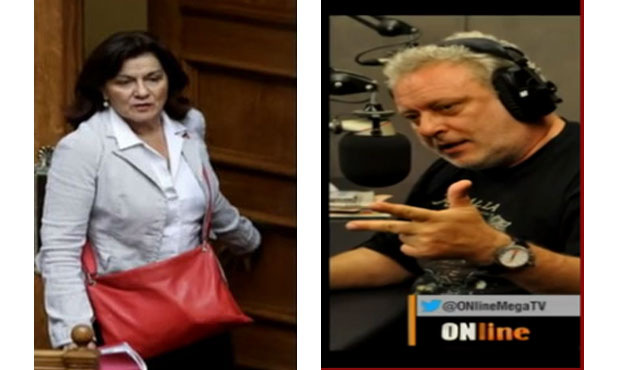 Αποχώρησε η Φωτίου από το ONline μετά από βίαιη συμπεριφορά Ψαριανού