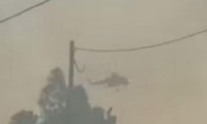 Βίντεο-Ντοκουμέντο από τη Λακωνία - Ελικόπτερο αποφεύγει με ελιγμούς την πτώση