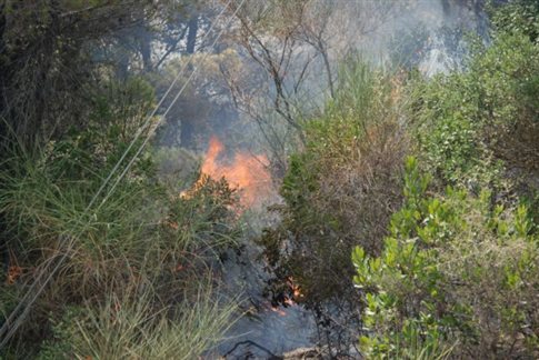 Μεγάλη φωτιά στην Αιτωλοακαρνανία, πυρκαγιά και στη Χαλκιδική