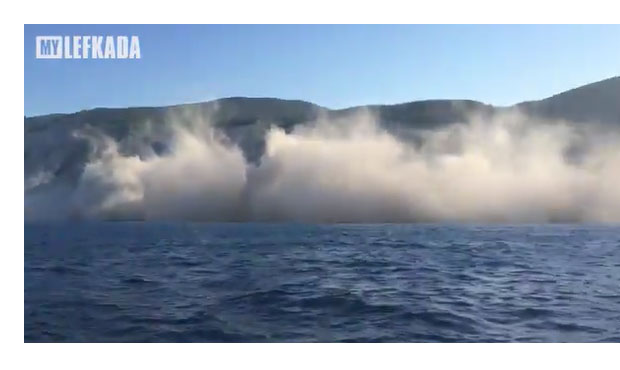 Βίντεο από τη στιγμή του σεισμού στη Λευκάδα