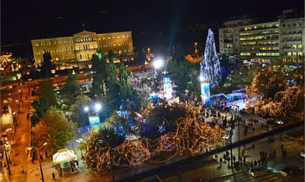 Αναβάλλεται για την Τρίτη 24/11 η επίσημη φωταγώγηση της Αθήνας