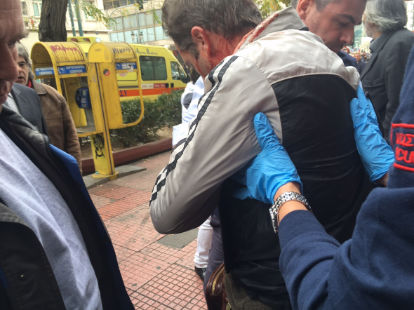 Άγνωστοι χτύπησαν δημοσιογράφο στην Πατησίων