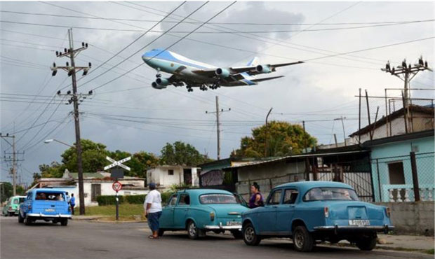 Ο Μπαράκ Ομπάμα στην Κούβα