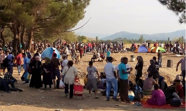 Υγειονομική φροντίδα στους πρόσφυγες της Ειδομένης