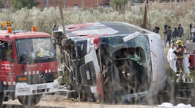 Τροχαίο στην Ισπανία: «Λυπάμαι, αποκοιμήθηκα» ομολογεί ο οδηγός του πούλμαν