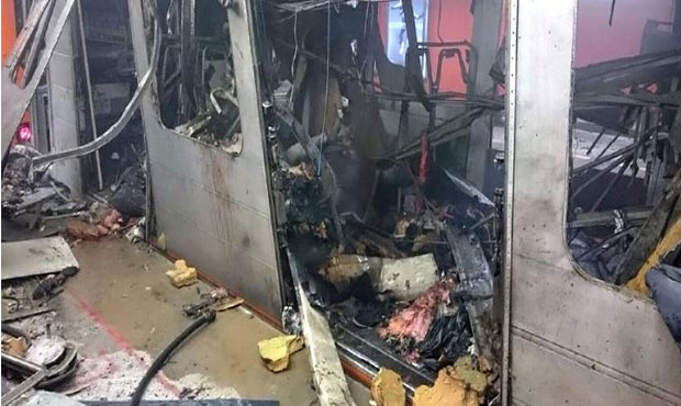 «15 νεκροί» από την έκρηξη στο μετρό των Βρυξελλών κοντά στην Κομισιόν