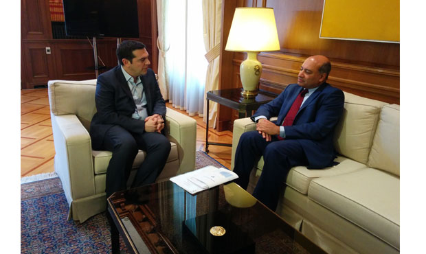 Τα επενδυτικά σχέδια στη συνάντηση Τσίπρα με τον πρόεδρο της EBRD